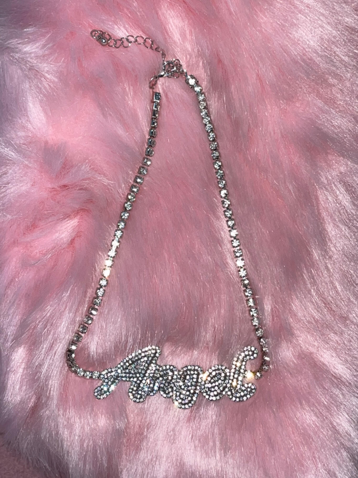 Angel cubic necklace